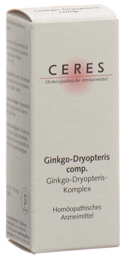 CERES Ginkgo dryopteris comp. Tropfen 20 ml