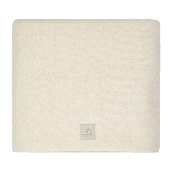 Nanami Cotton / Linen Ledikantdeken - Dubbelzijdig - Naturel