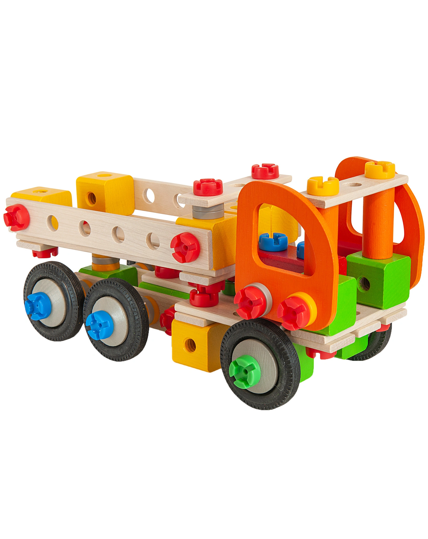 Holz-Kranwagen CONSTRUCTOR 170-teilig