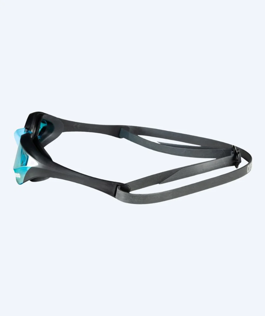 Arena Elite svømmebriller - Cobra Ultra SWIPE Mirror - Sort/blå