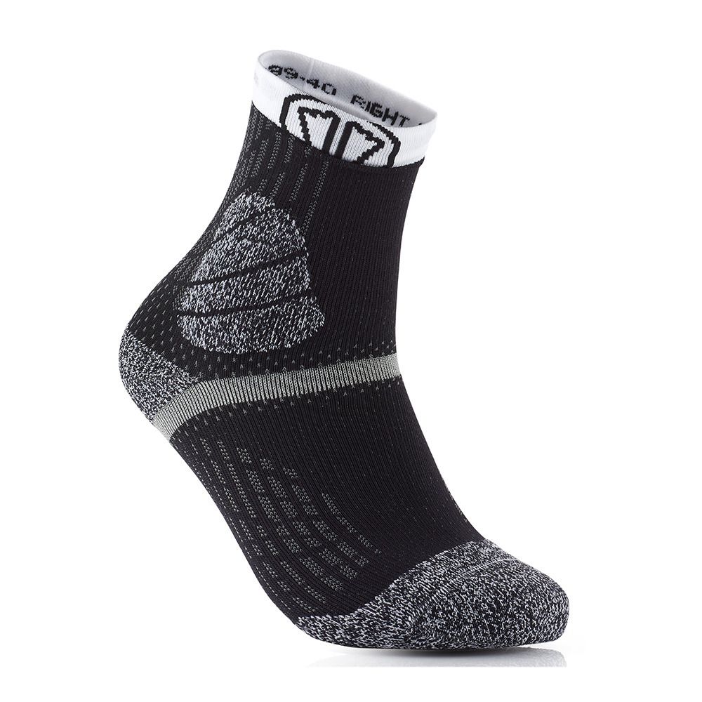 Sidas TRAIL PROTECT - Chaussettes noir/blanc