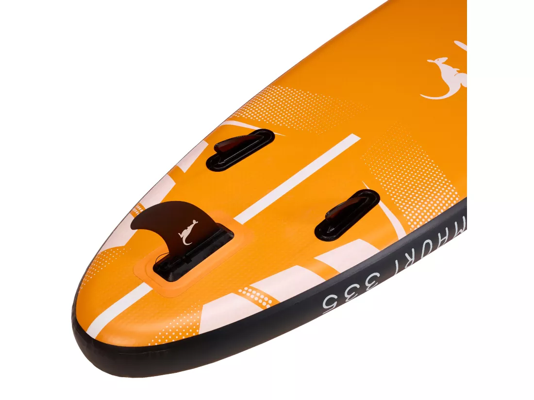 Kangui - Stand up Paddle 335cm SUP gonflable + pagaie + sac à dos + pompe haute pression + leash + kit de réparation- MAORI