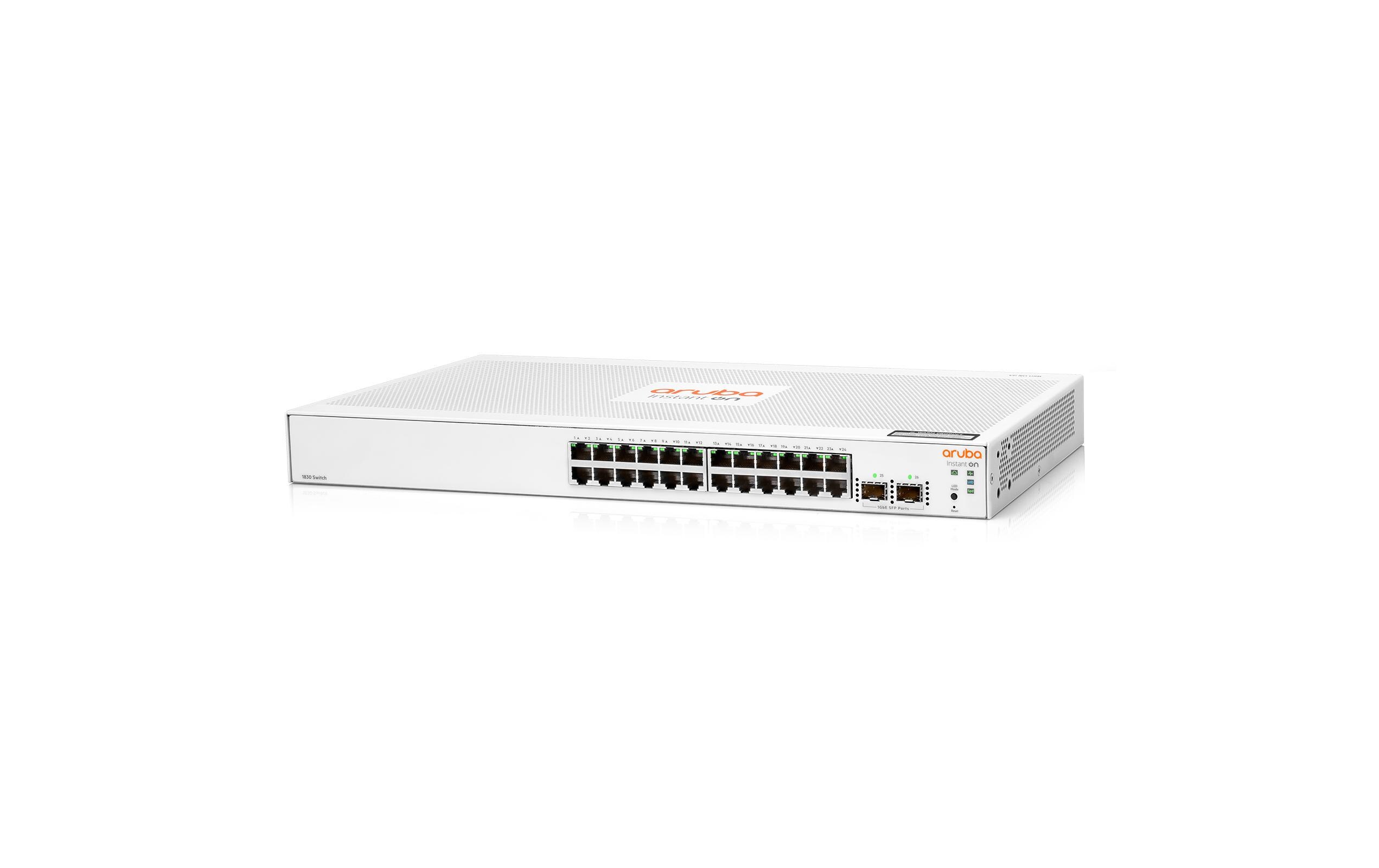 Switch Aruba Instant On 1830-24G 26 Port<br>Aruba Instant On 1830