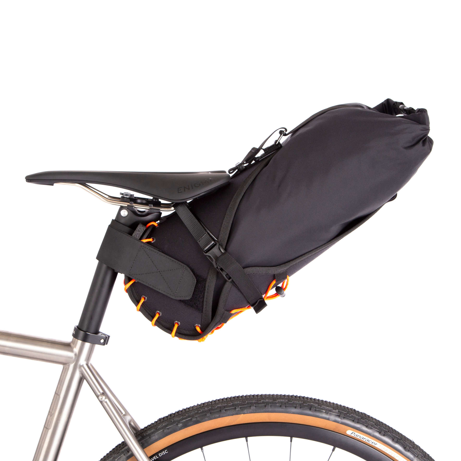 Restrap Saddle Bag Small 8 Liter Oranje/Zwart