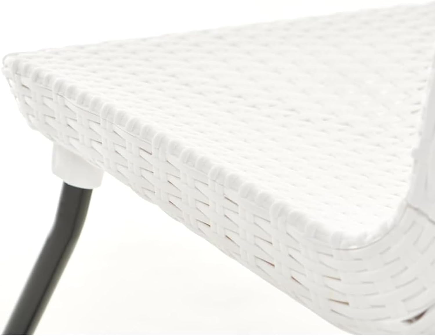 Keter 17197637 Lounge Set Rio, Rattanoptik, Kunststoff, weiß, Mittel