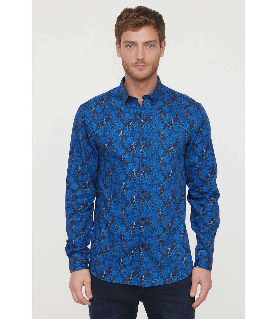 Chemise manches longues coton regular DYLAN