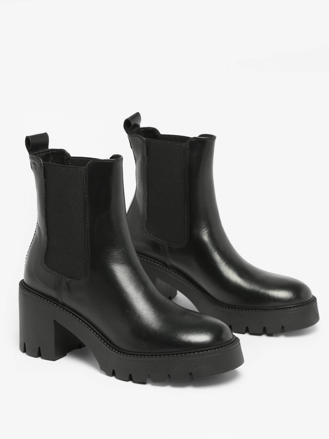 Chelsea boots  talon en cuir TAMARIS