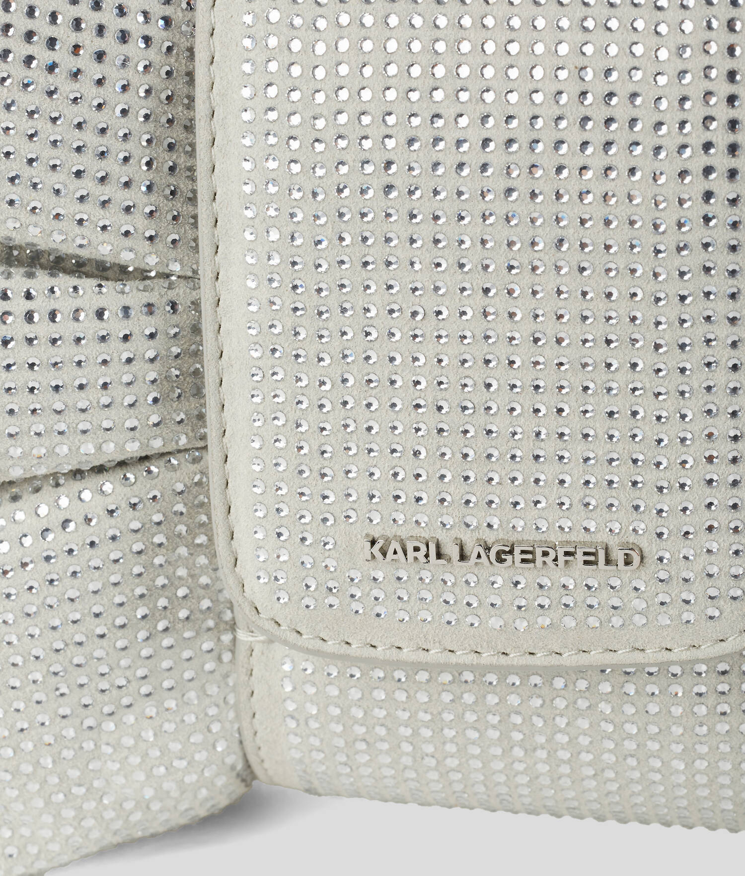 SAC BANDOULIÈRE NŒUD À STRASS KARL STUDIO