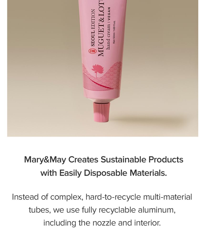 Mary&May - Muguet & Lotus Handcrème