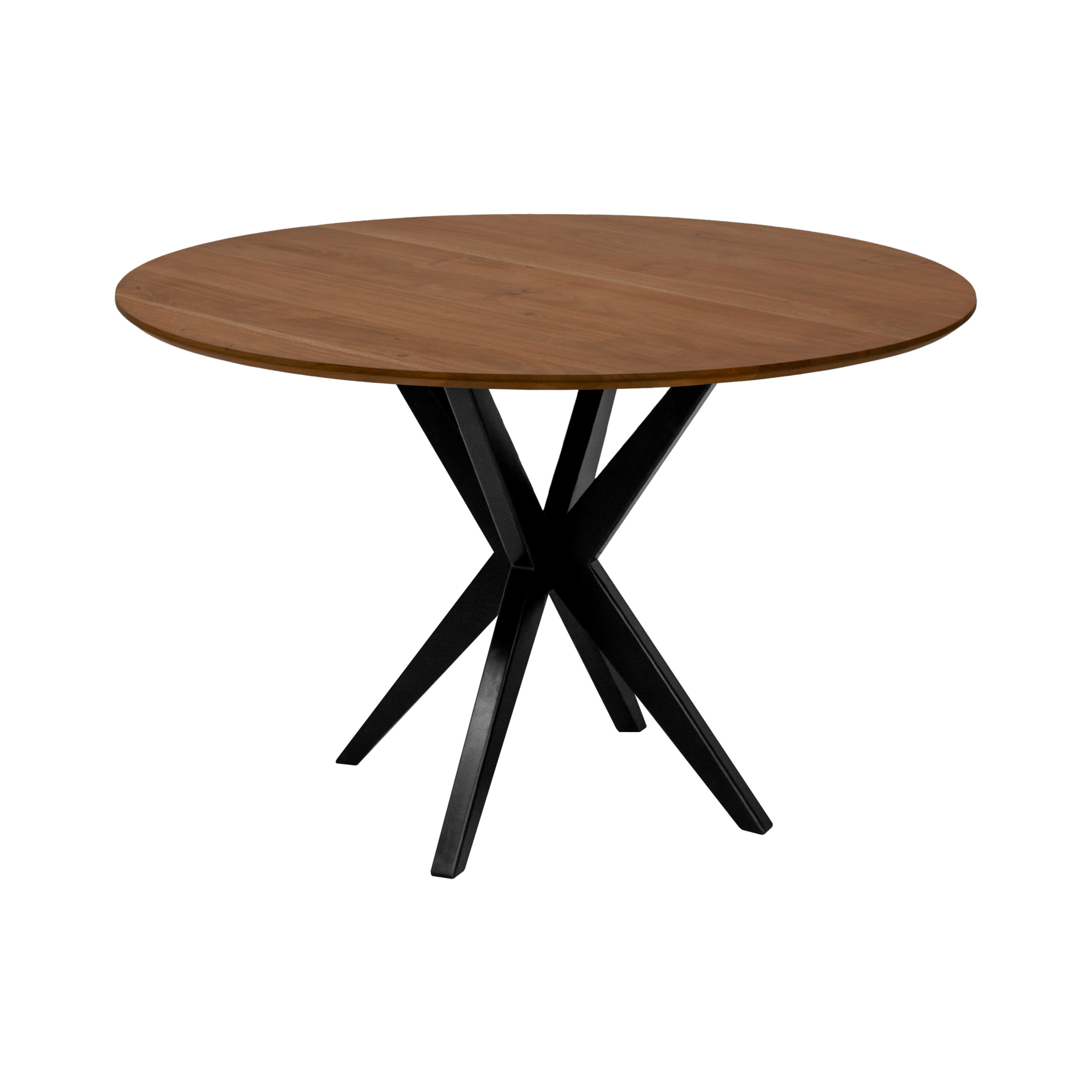 Kick tafel Havard - rond 120cm bruin