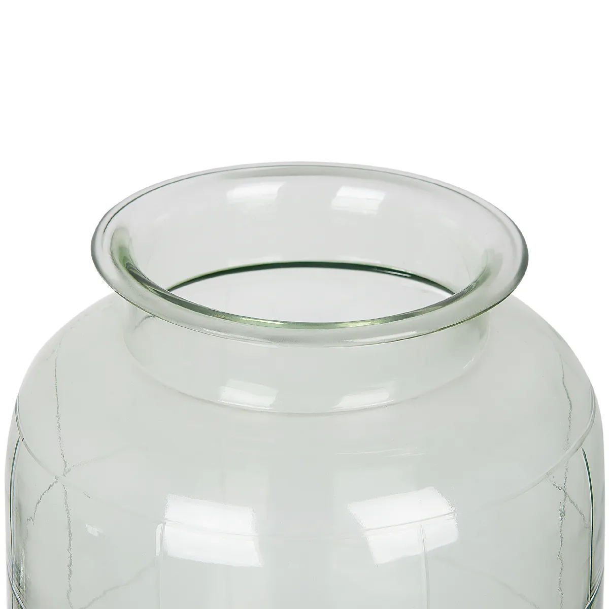 Vase à Fleurs VINDALOO Beliani Vert Clair