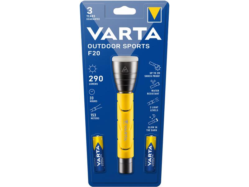 Varta Taschenlampe LED Outdoor Sports Flashlight Taschenlampe für Outdoor und Sport