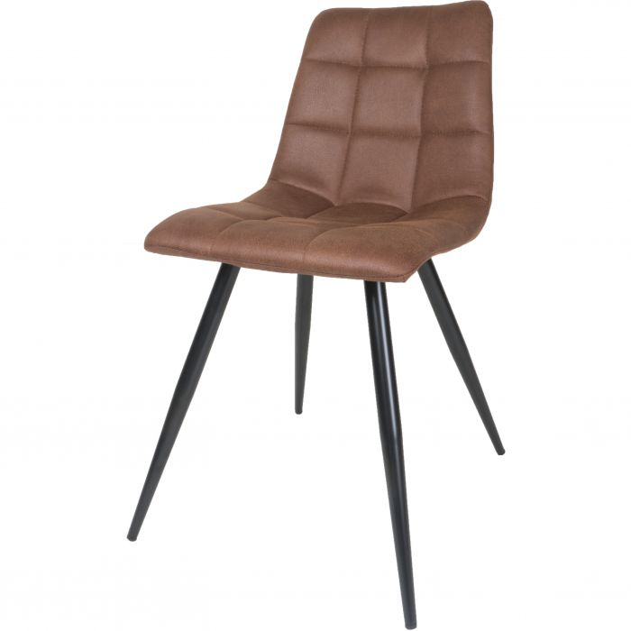 Eetkamerstoel Galgary - Microvezel Cognac