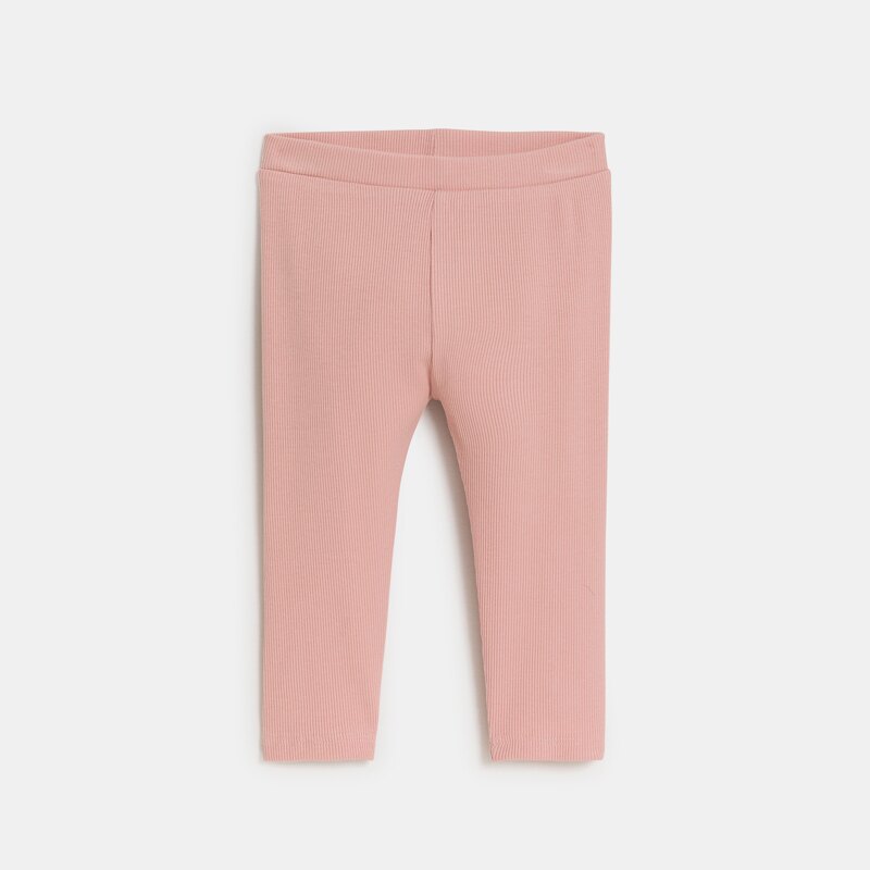 Pull fleuri molleton et legging rose bébé fille Gris ou noir