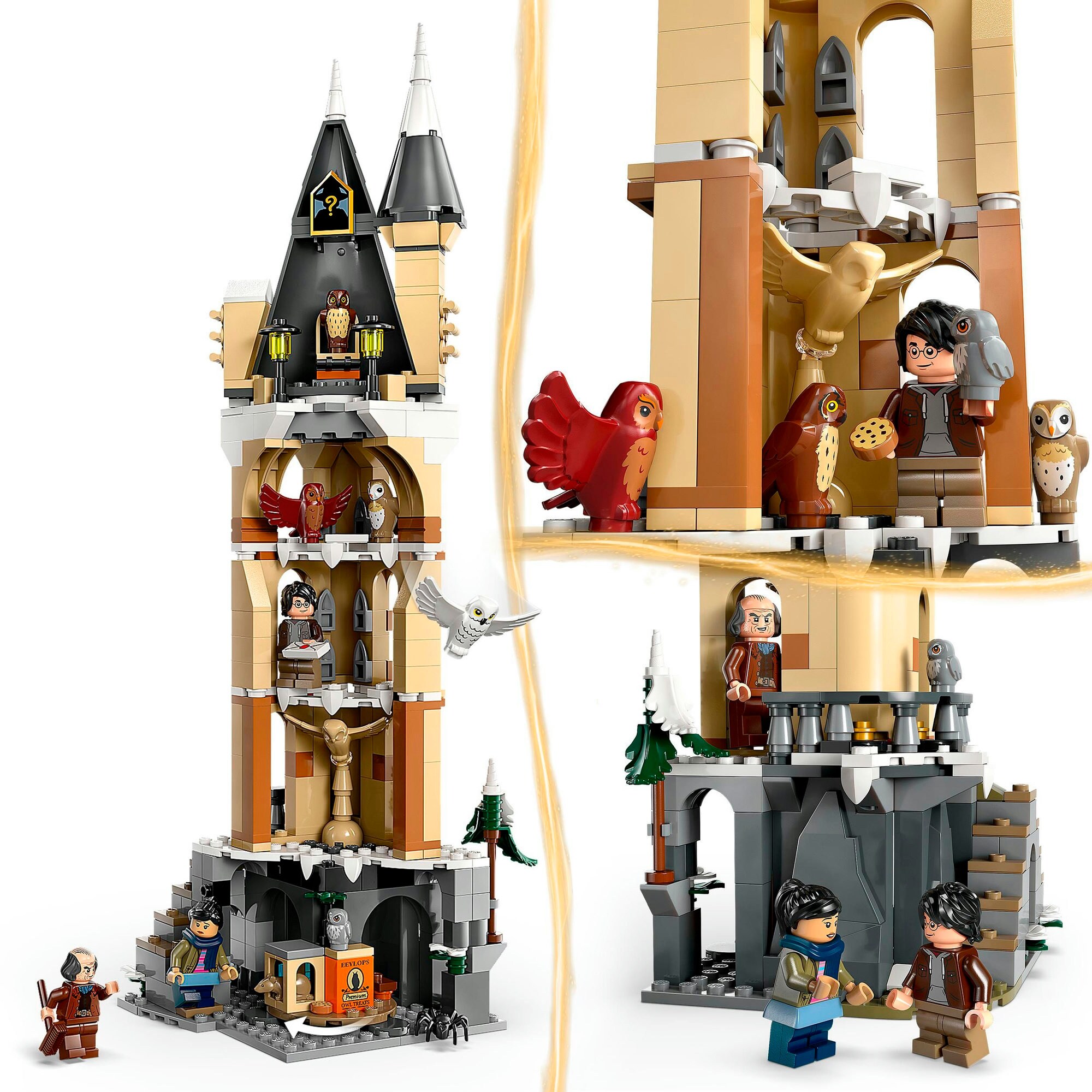 LEGO Konstruktionsspielzeug Harry Potter Eulerei auf Schloss Hogwarts
