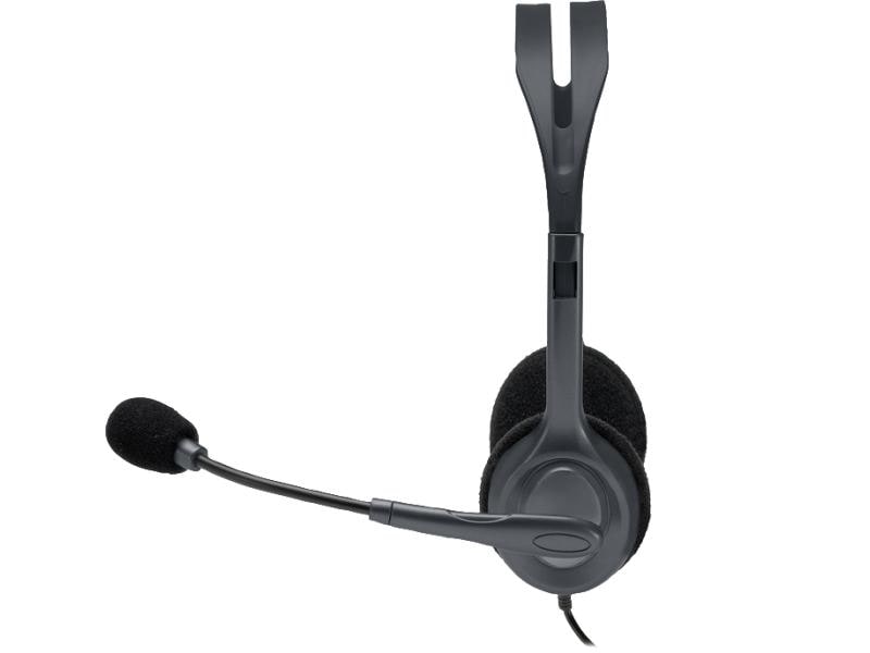 Logitech Headset H111 Stereo Stereo-Headset mit rauschunterdrückendem Mikrofon
