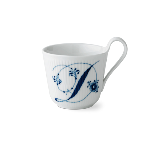 Royal Copenhagen Alfabet Højhankskop, D, 33 cl
