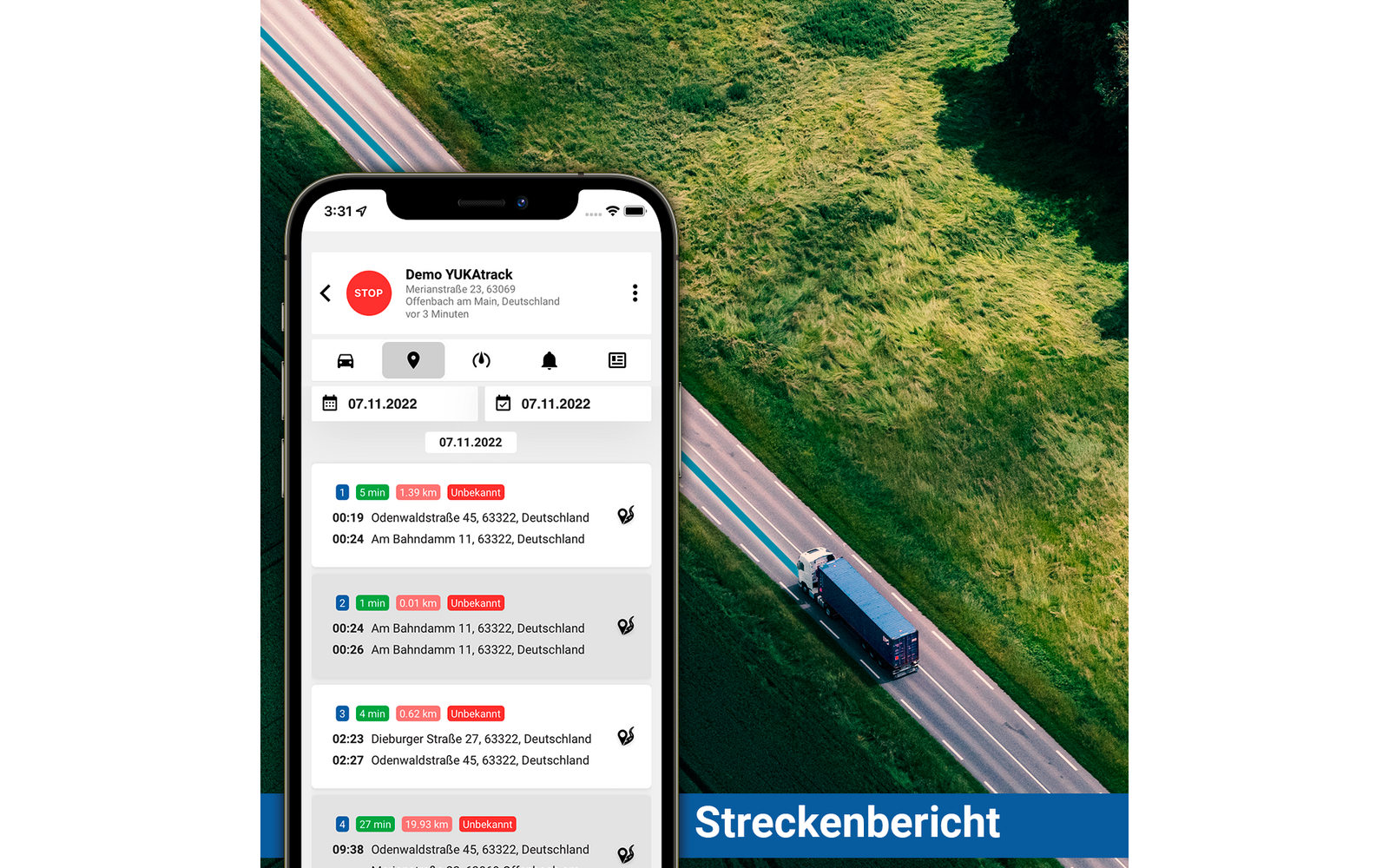 YUKAtrack easyWire 4G GPS Ortung Europaweit mit SIM-Karte Datenflat