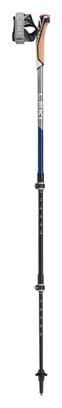 Bâtons de Marche Nordique Leki Traveller Carbon Bleu/Gris (90-130 cm)