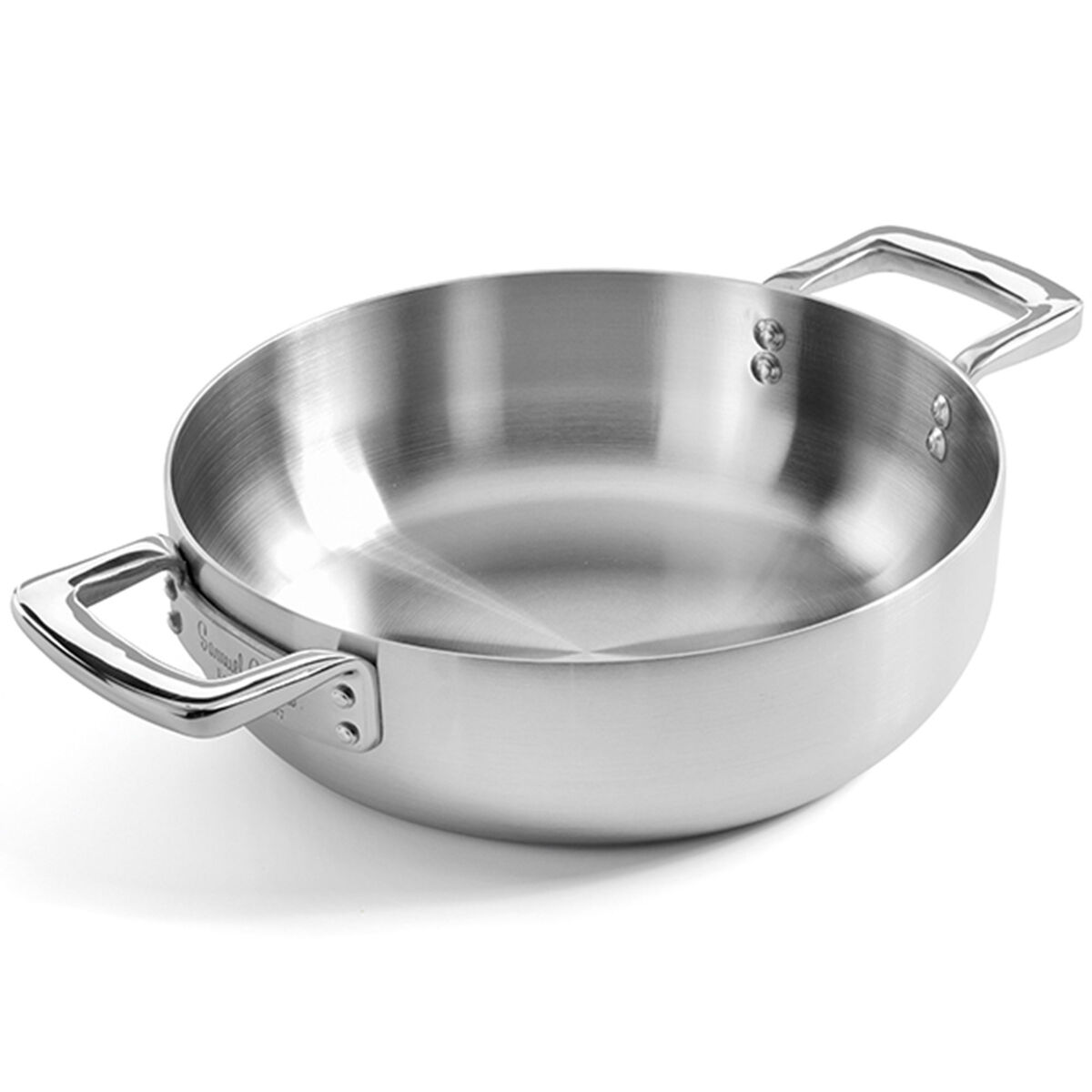 Samuel Groves Serveringspanne med lokk 26 cm, rustfritt stål