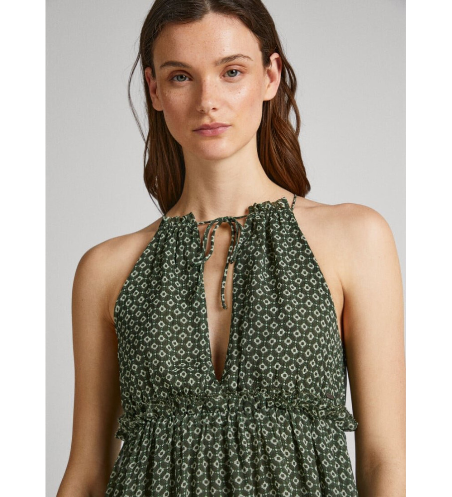 Vestido verde Fifi da Pepe Jeans