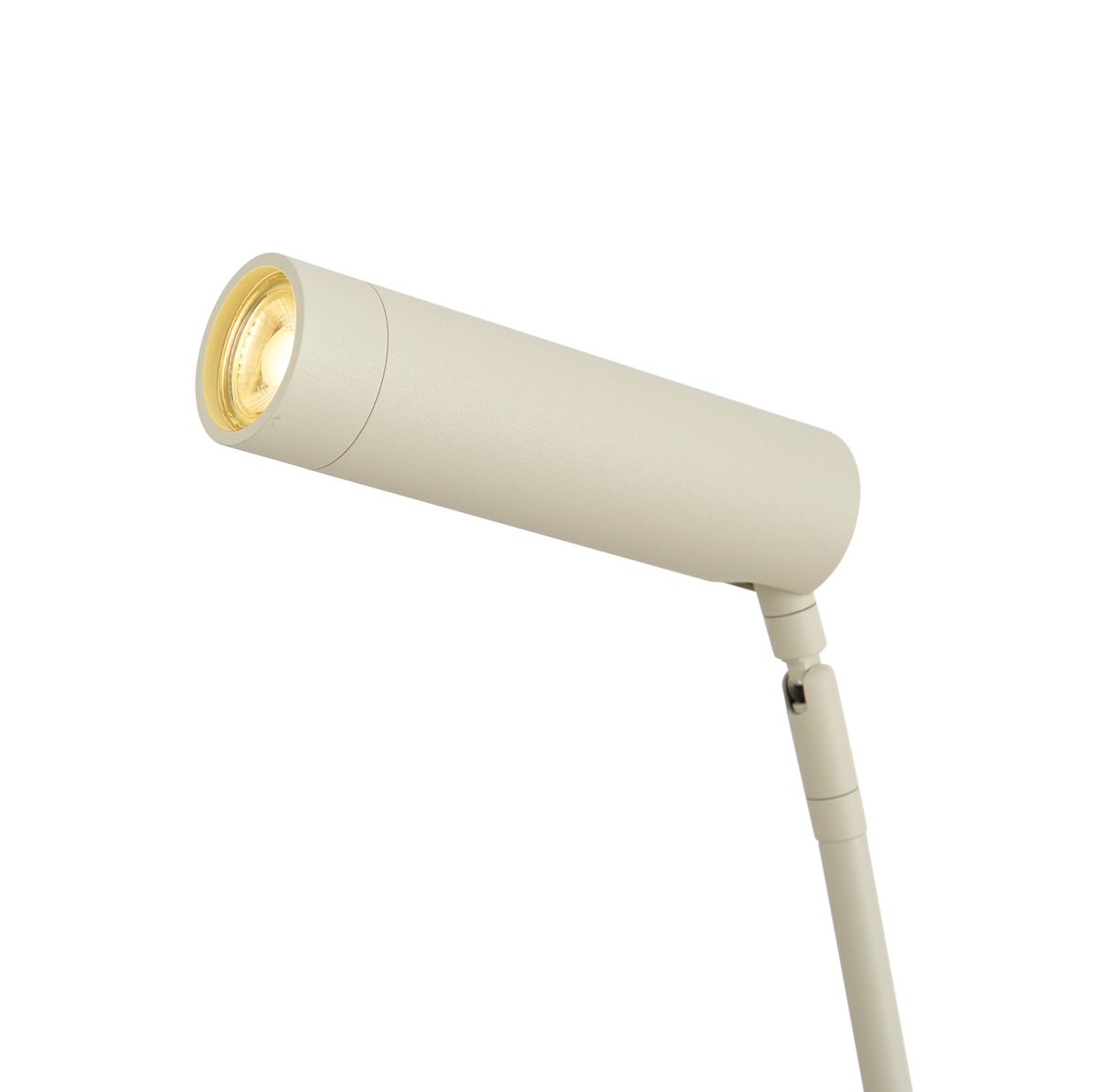 Moderne vloerlamp beige 2-lichts GU10 35mm - Thomas