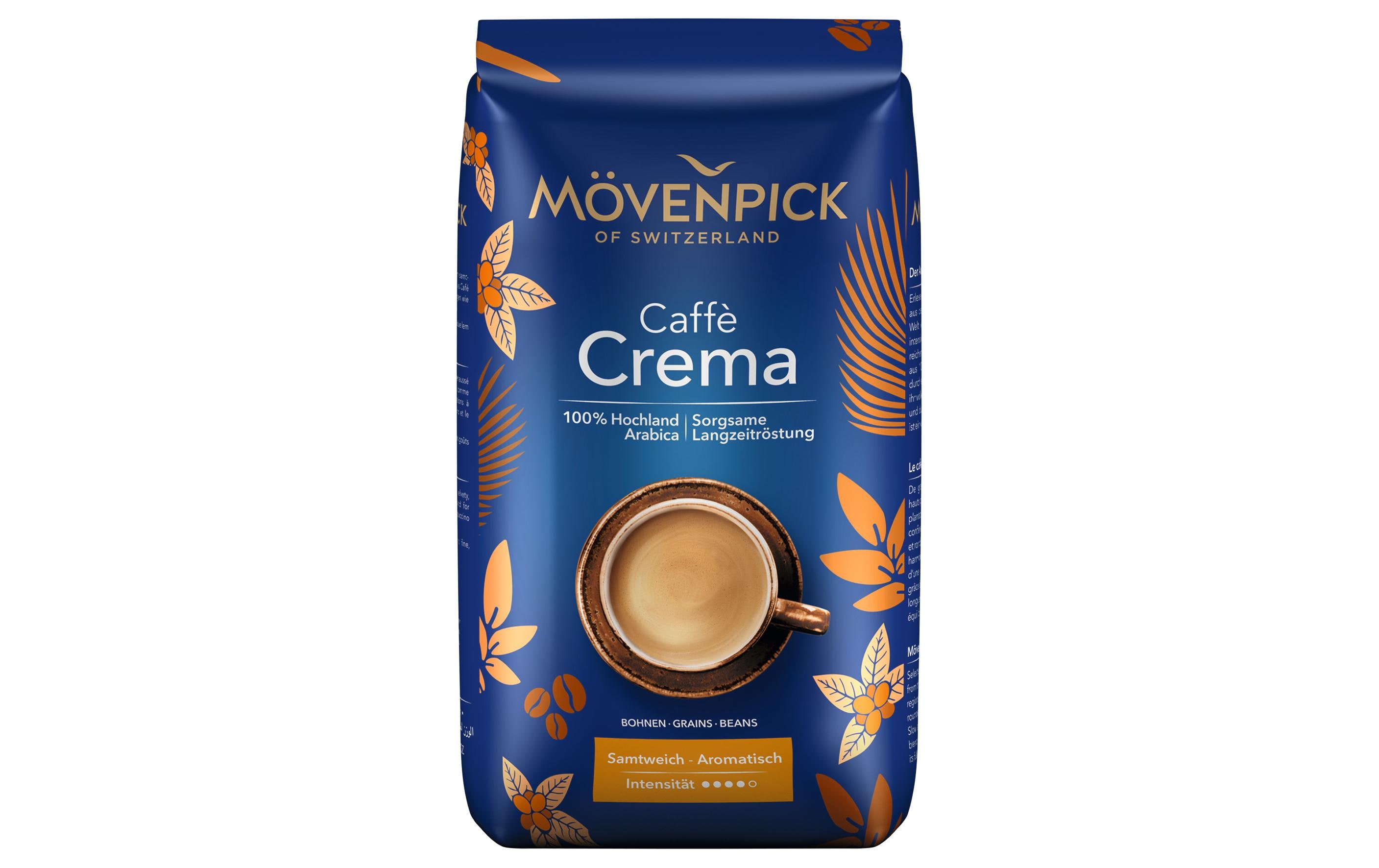 Kaffeebohnen Caffè Crema 1 kgGerösteter Arabica-Bohnenkaffee