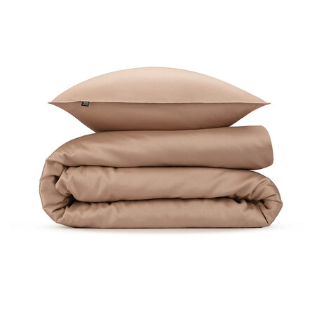 Dekbedovertrek Satinado - Praline Brown