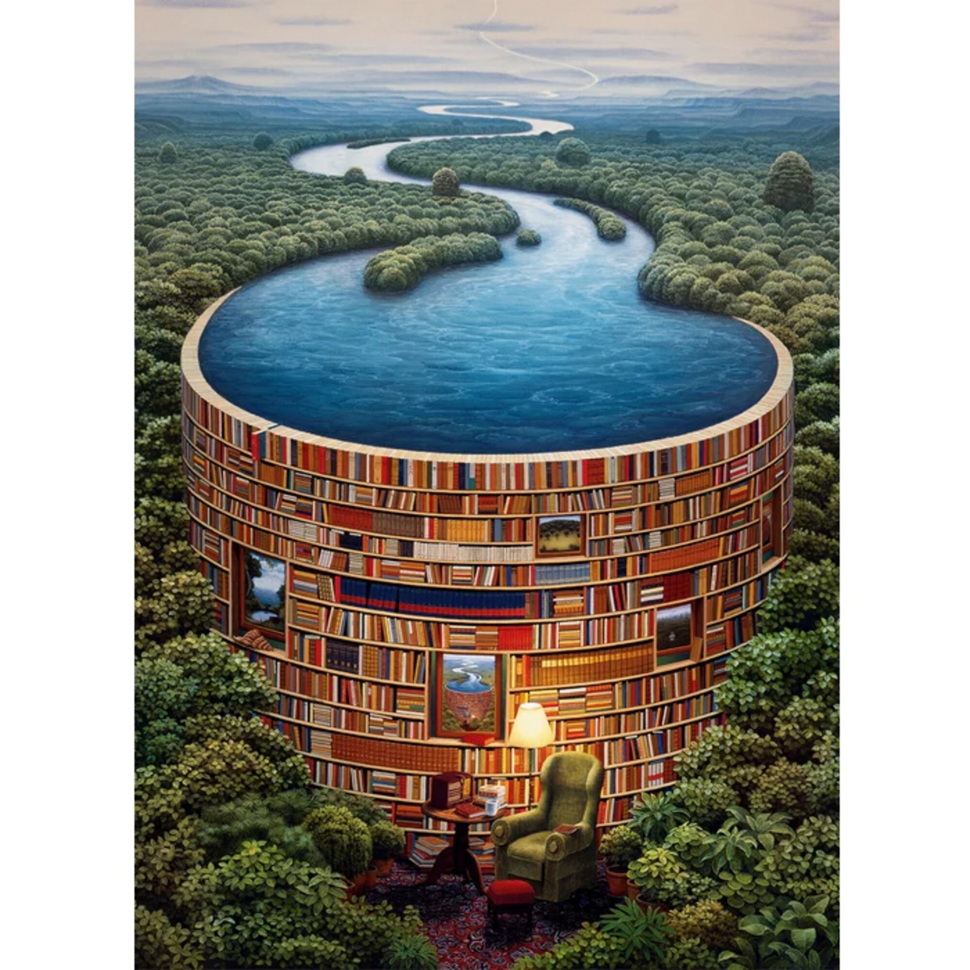 Clementoni Puzzle High Quality Collection - Bibliodame