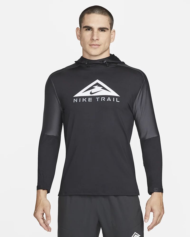 Sweat à capuche de trail Nike Trail Noir pour homme