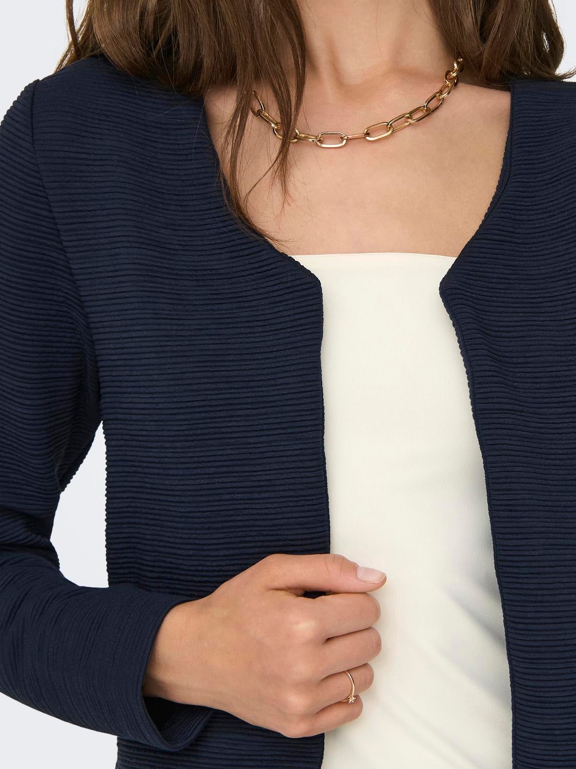 ONLLECO Strickjacke Night Sky