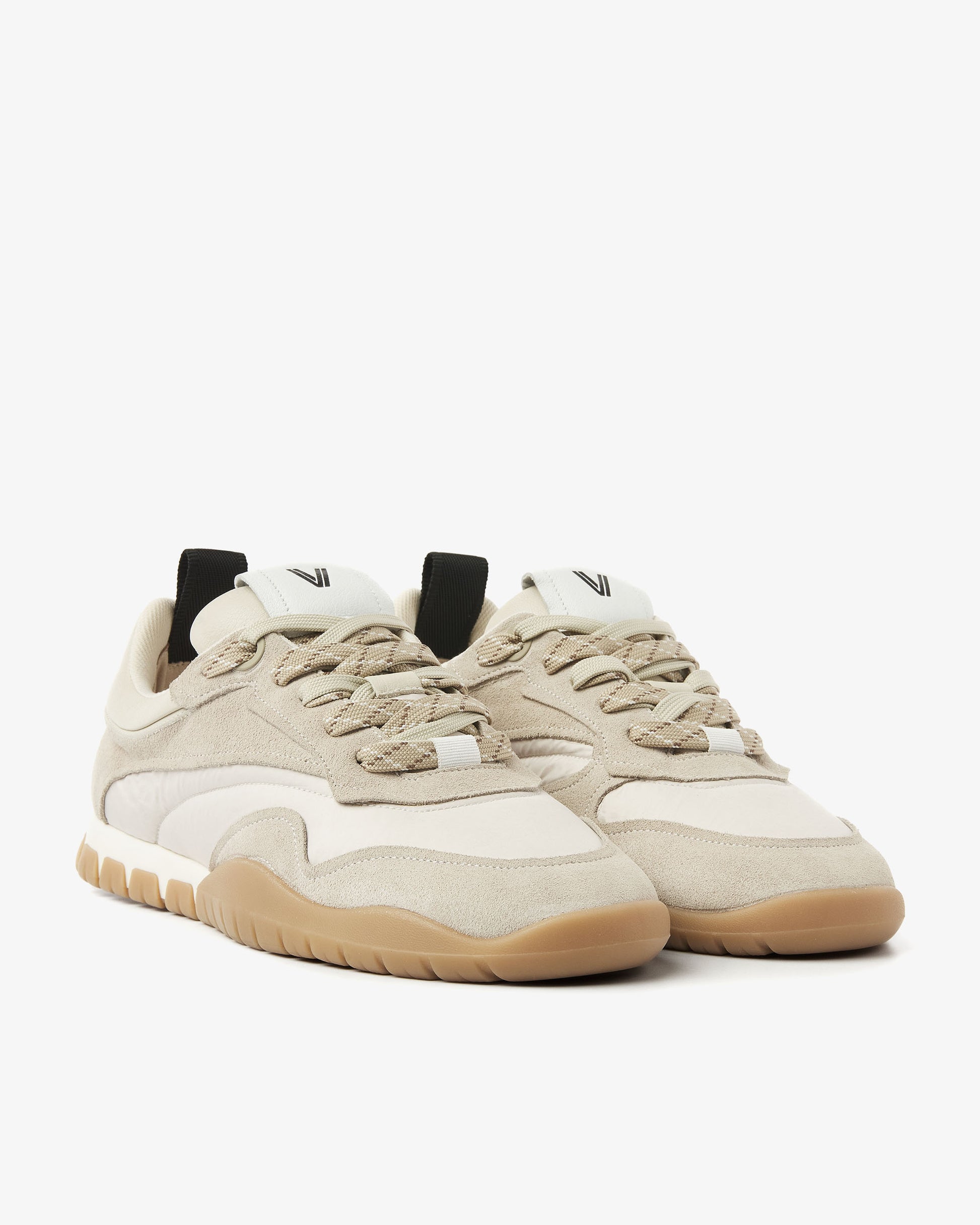 VIA VAI beige heren sneakers Frenkie Aaron