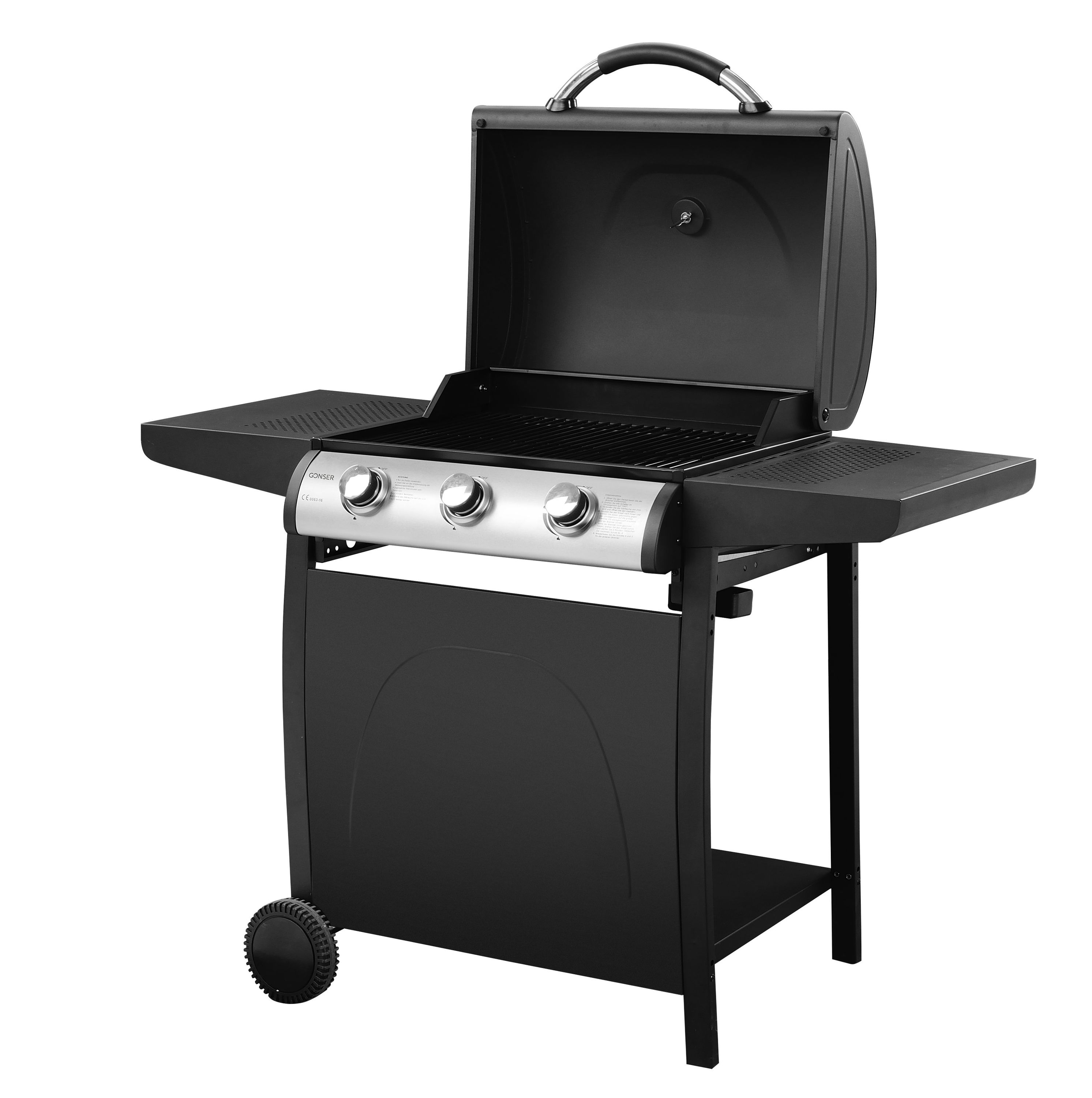 Gasgrill BBQ 3 Brenner