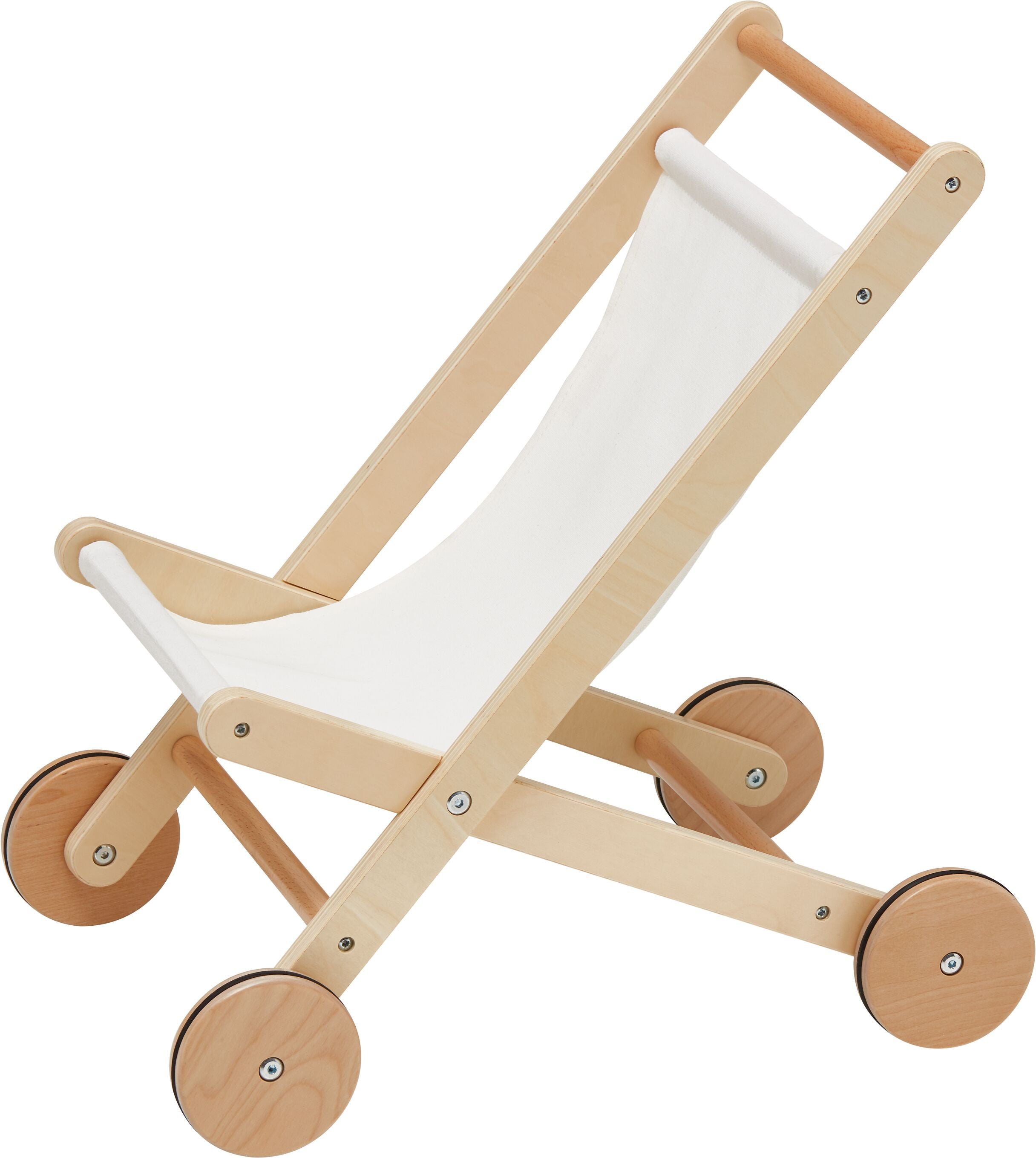 LEIRA Puppenwagen - Natur / B: 32.7 cm x T: 46.3 cm x H: 49.0 cm