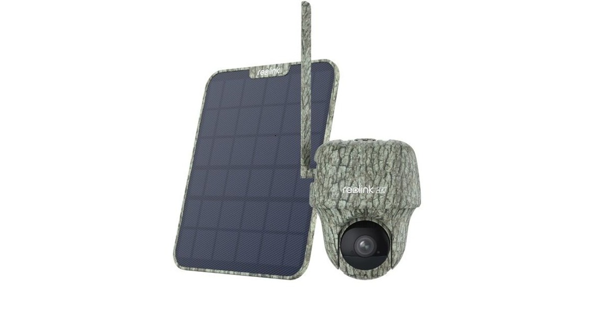 ReolinkG450 + Solar Panel 2, wildlife 360° beveiligingscamera  (Groen, 8 MP, 4G LTE)