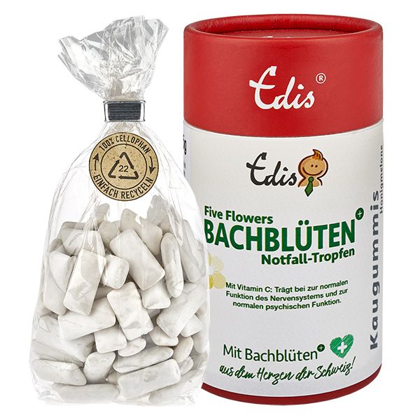Edis Bachblüten Notfall Kaugummis Sonderedition