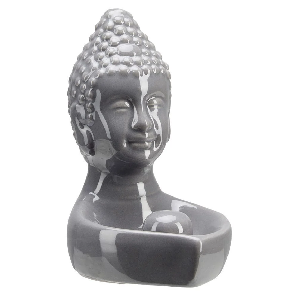 Porte encens décoration Bouddha en céramique