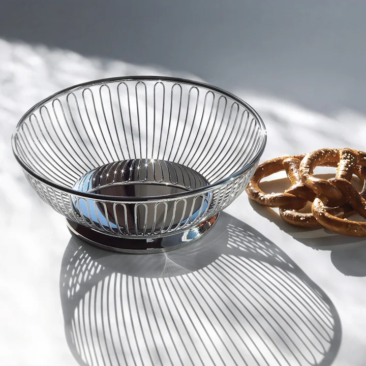 Alessi - Drahtkorb, oval, 28 x 20 cm