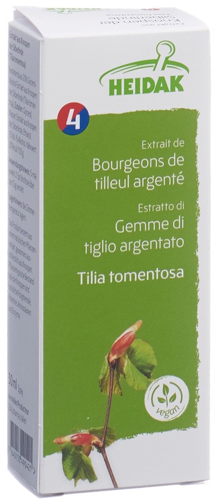 HEIDAK Knospe Silberlinde Tilia tomentosa Glyc Maz Fl 30 ml