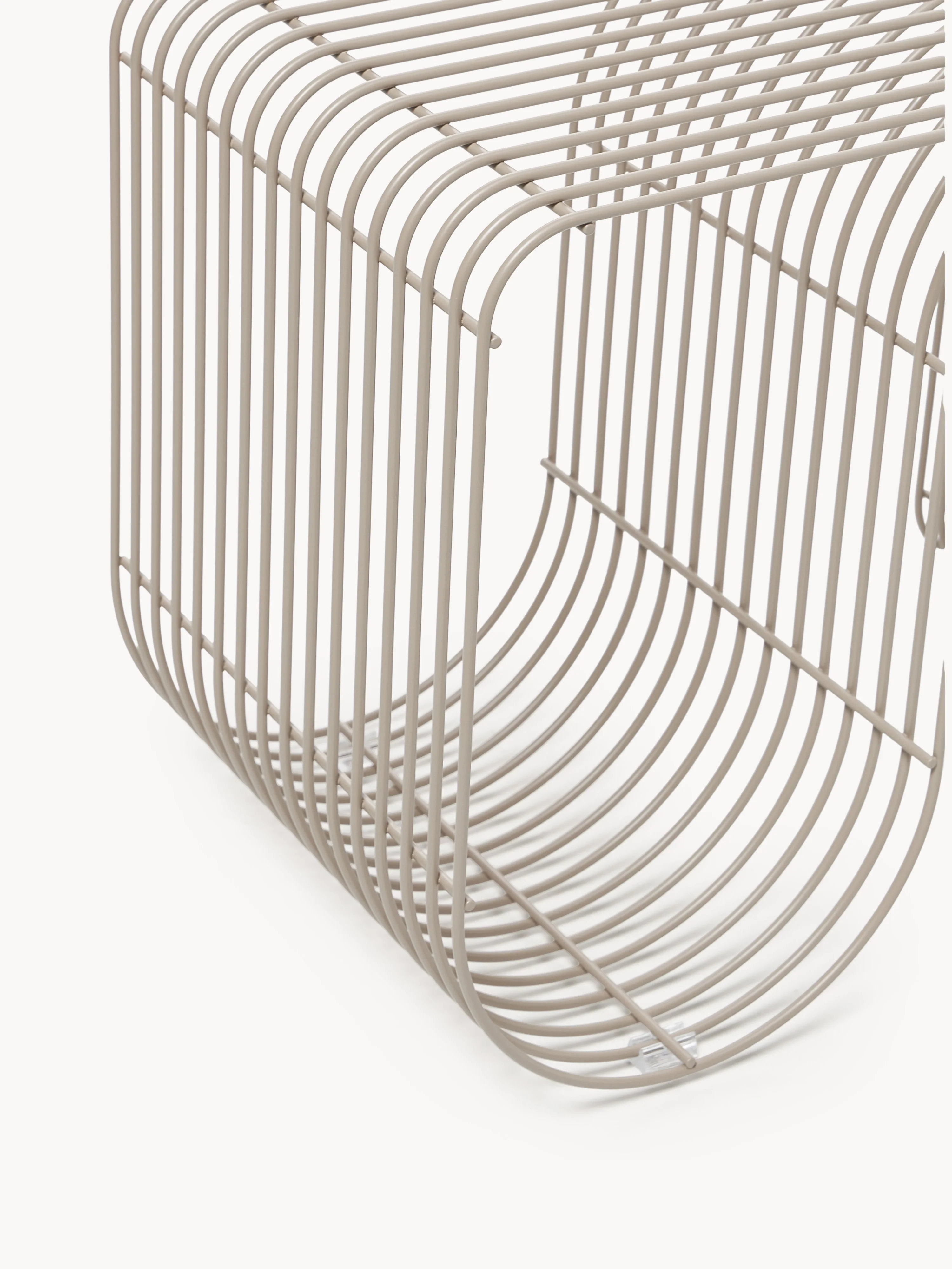 Metalen zitbank Curva
