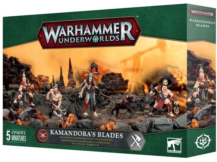 Games Workshop Spielset Warhammer Underworlds Kamandoras Kl Kamandoras Klingen – Bausatz