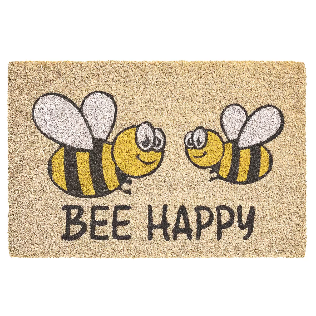 Fussmatte Bee Happy Natur