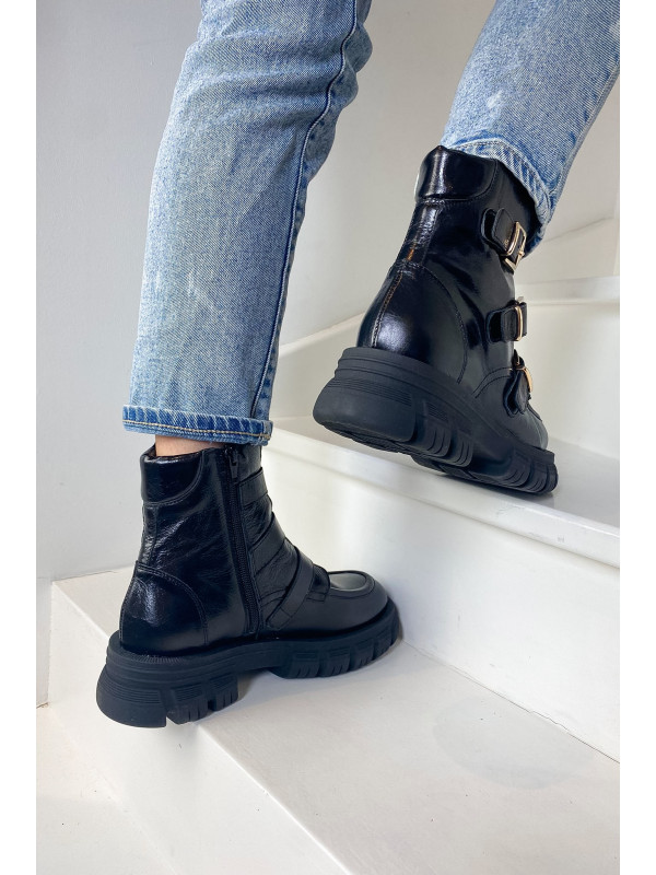 Bottines E666E4 Mino Nero - Semerdjian