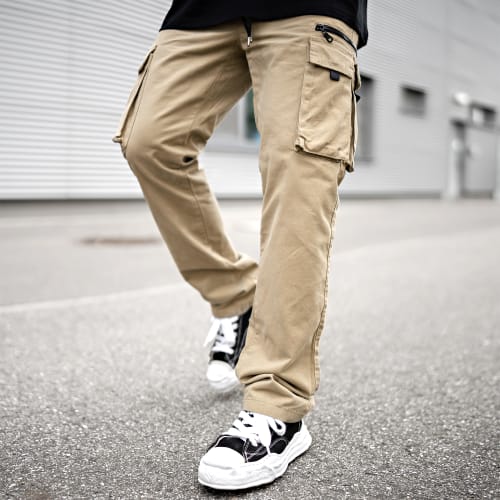 Pantalon Cargo Regular Fit 2664 Beige