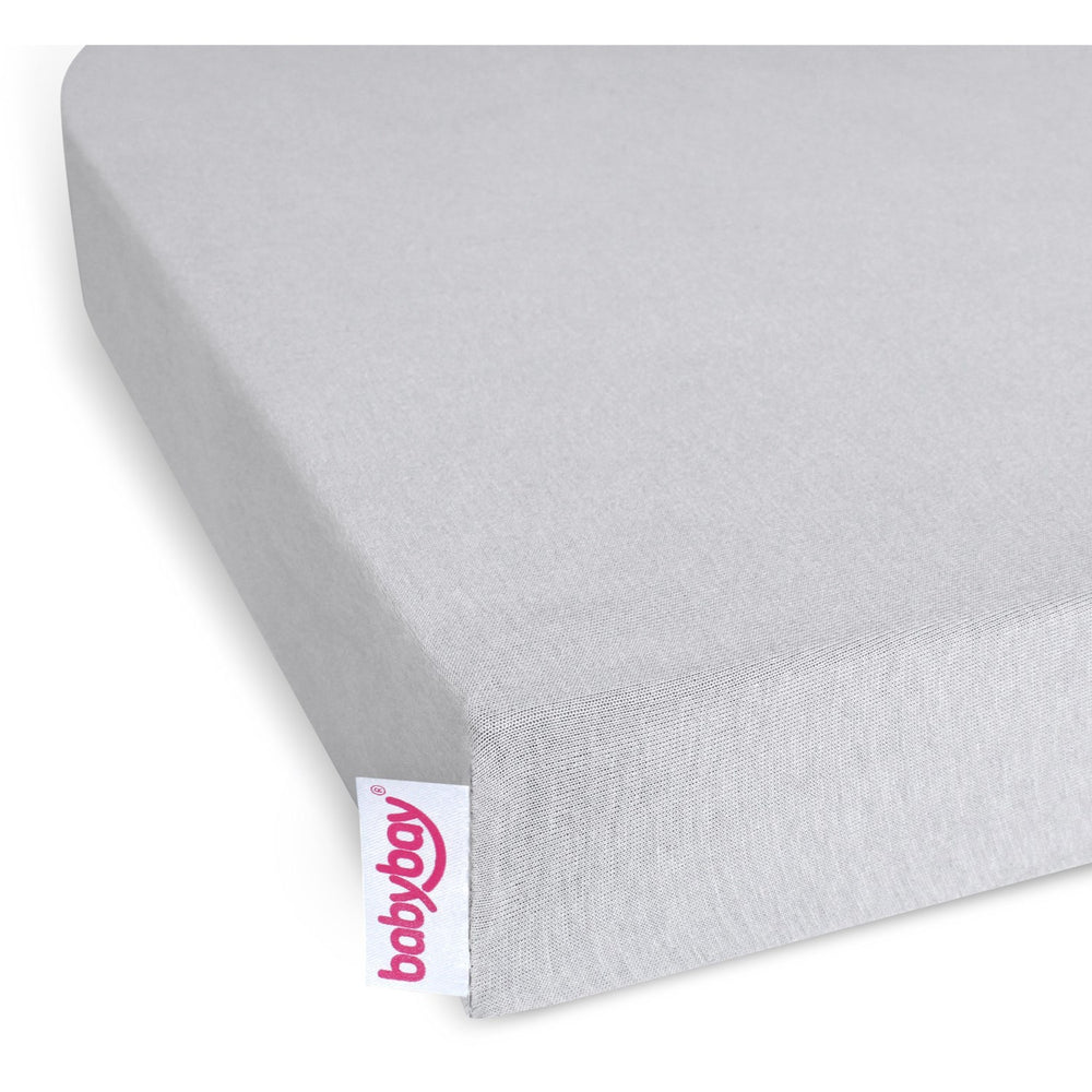 Køb babybay® Soft Grey Jersey Cover Deluxe Lagen 2-Pak Boxspring Xxl