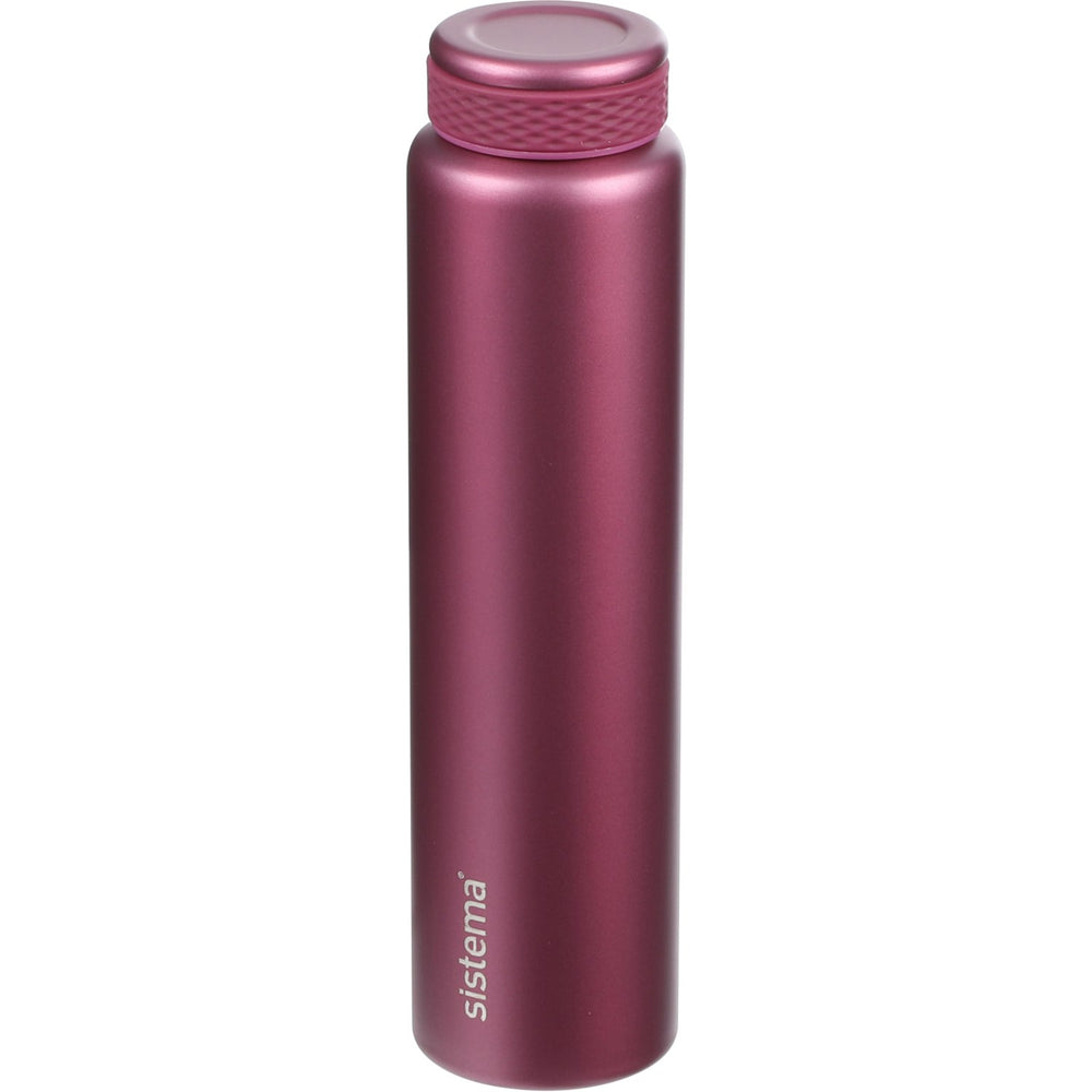 Køb Sistema Fig Purple Stainless Steel Drikkedunk 280 Ml