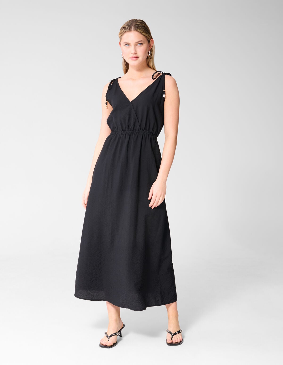 Summer Maxi Jurk Zwart