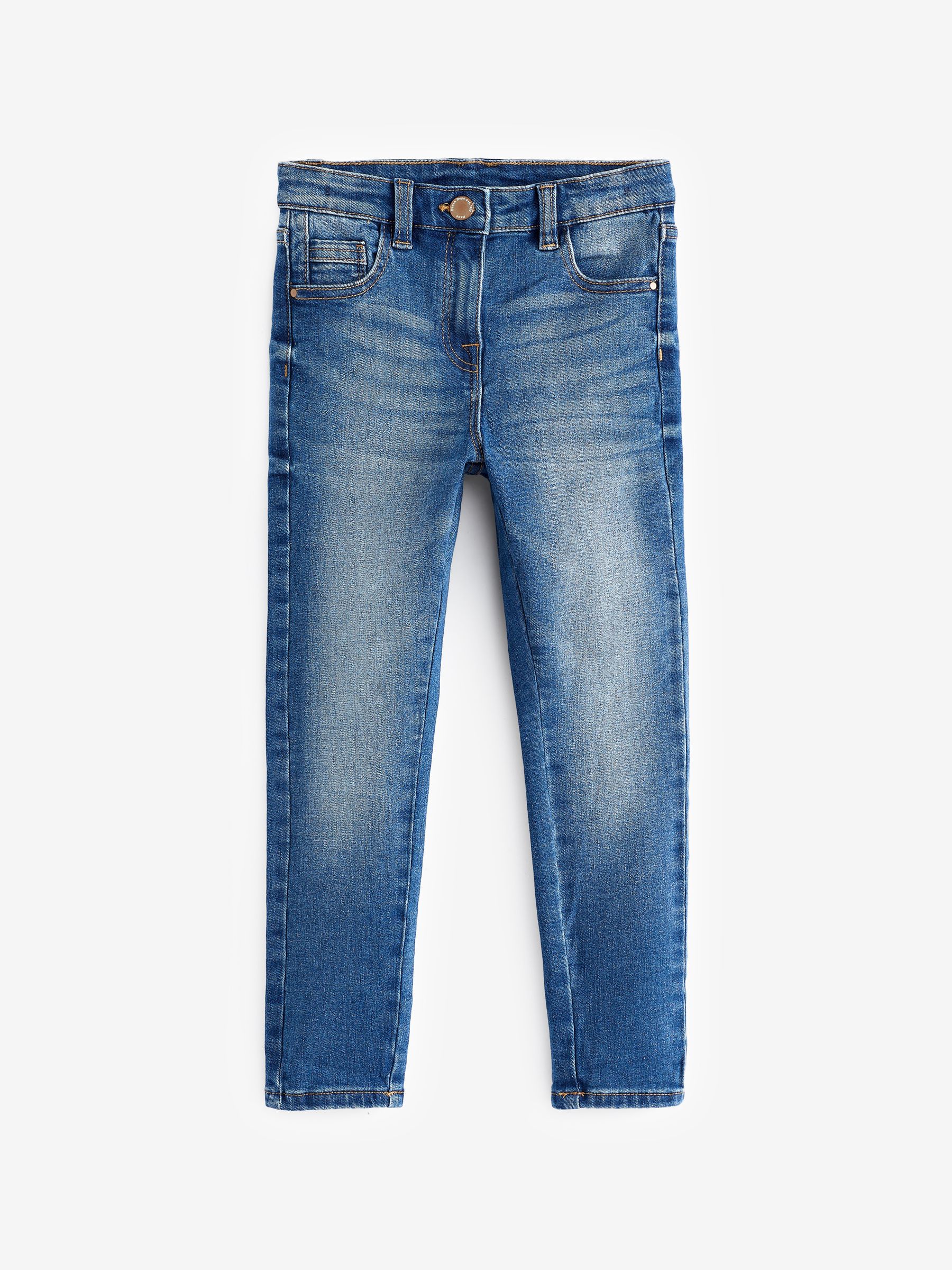 Normaal blauw - Skinny jeans (3-16 jr)