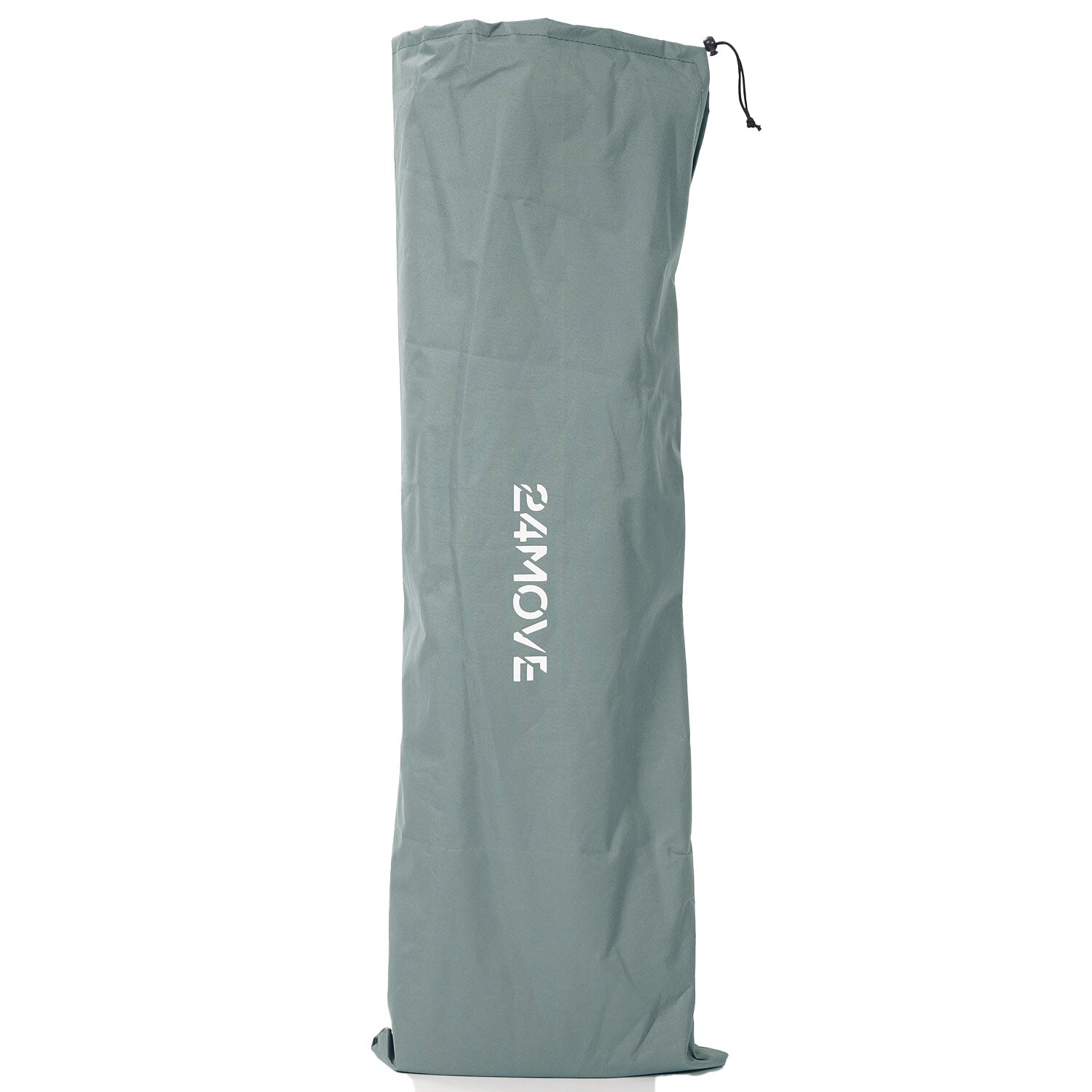 24MOVE® Feldbett Campingbett bis 150 kg In-und Outdoor Camping faltbar mit Seitentasche und Kissen