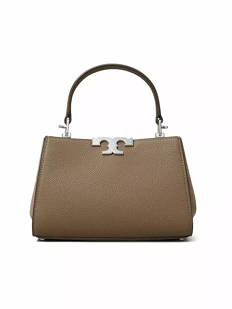 TORY BURCH Ledertasche ELEANOR Mini braun